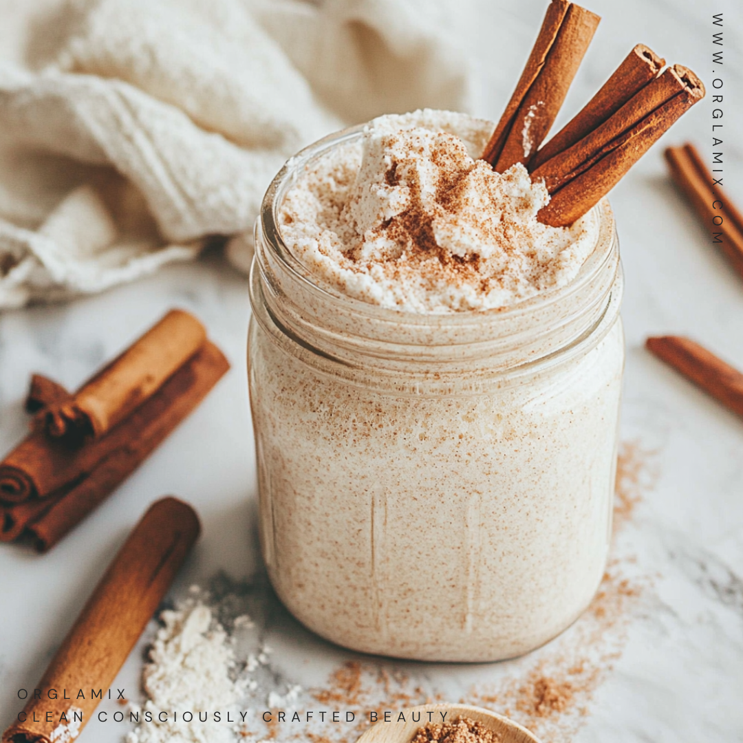 DIY Cinnamon Buns Body Buffer for Silky, Exfoliated Skin | Orglamix