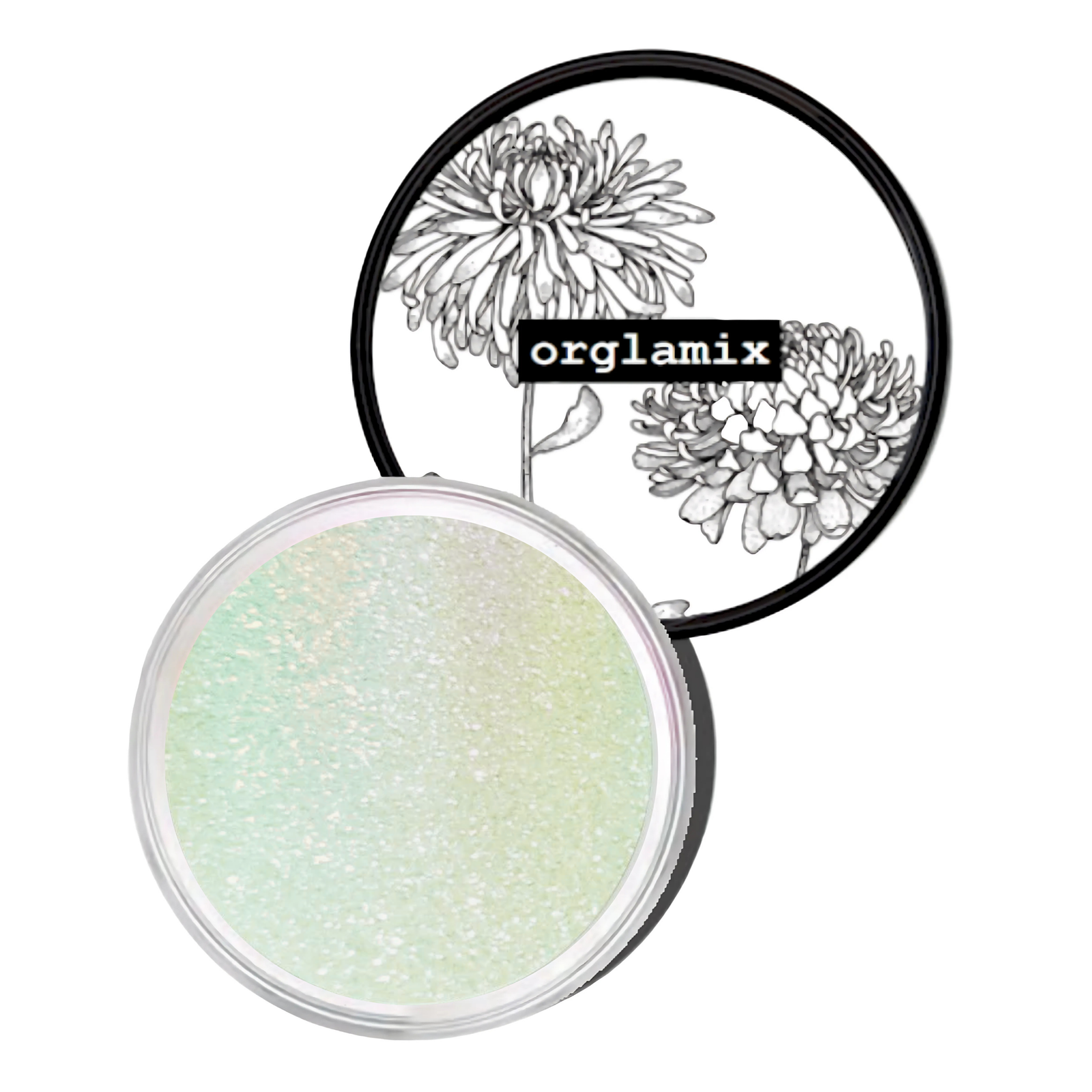 Duochrome Eyeshadow - Green Duochrome Color Shifting Eye Shadow | Orglamix Mineral Makeup