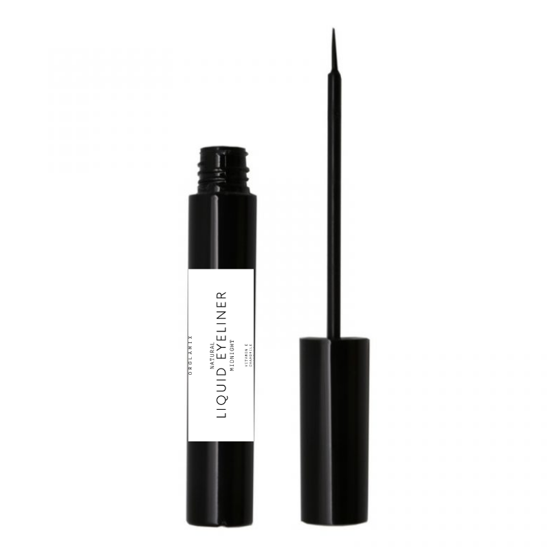 best organic liquid eyeliner for sensitive eyes | Orglamix.com