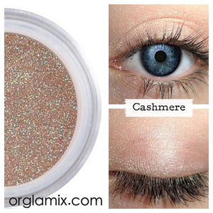 Cashmere Eyeshadow - Cruelty Free Makeup, Best Mineral Makeup, Natural Beauty Products, Orglamix