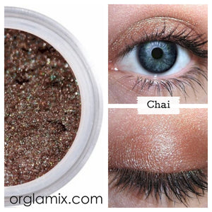 Chai Eyeshadow - Cruelty Free Makeup, Best Mineral Makeup, Natural Beauty Products, Orglamix