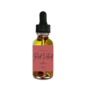 Red Velvet Flavor Yoni Oil | Edible Flavored Yoni Oil Eliminates Odor PH Balance Feminine