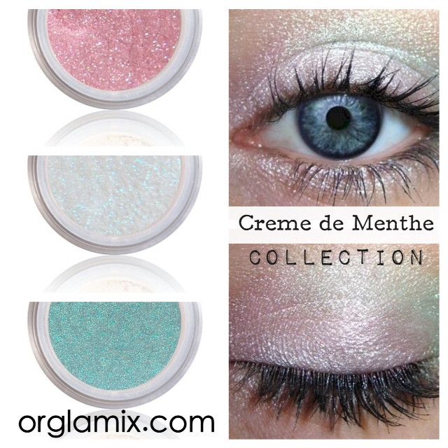 Creme de Menthe Collection - Cruelty Free Makeup, Best Mineral Makeup, Natural Beauty Products, Orglamix