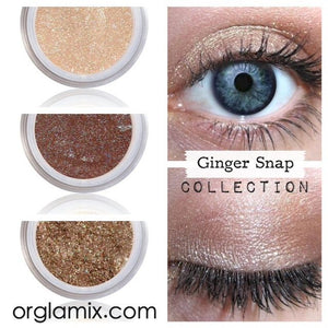 Ginger Snap Collection - Cruelty Free Makeup, Best Mineral Makeup, Natural Beauty Products, Orglamix
