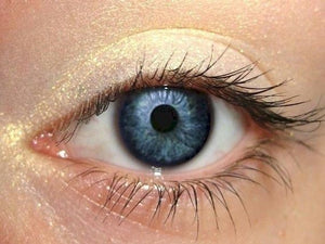 Gold Duochrome Eyeshadow Effects - Cruelty Free Makeup, Best Mineral Makeup, Natural Beauty Products, Orglamix