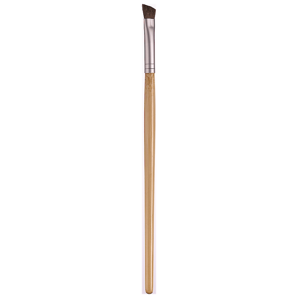 Eco Chic Angled Eyeliner Makeup Brush - Cruelty Free Makeup, Best Mineral Makeup, Natural Beauty Products, Orglamix