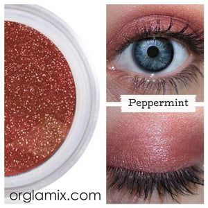Peppermint Eyeshadow - Cruelty Free Makeup, Best Mineral Makeup, Natural Beauty Products, Orglamix
