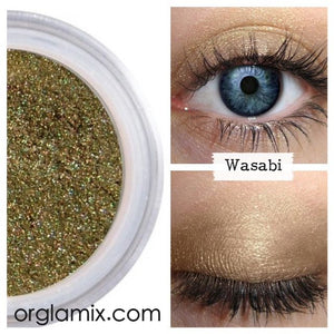 Wasabi Eyeshadow - Cruelty Free Makeup, Best Mineral Makeup, Natural Beauty Products, Orglamix