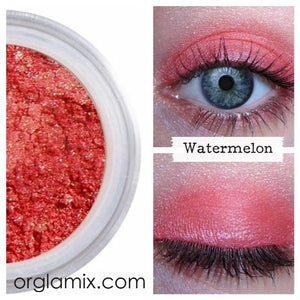 Watermelon Eyeshadow - Cruelty Free Makeup, Best Mineral Makeup, Natural Beauty Products, Orglamix