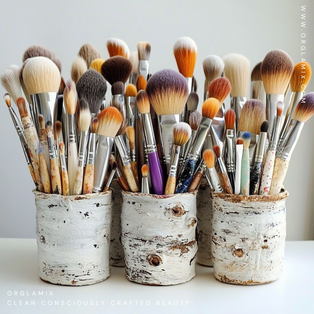 10 Creative DIY Makeup Brush Storage Ideas to Organize Your Vanity | Orglamix.com