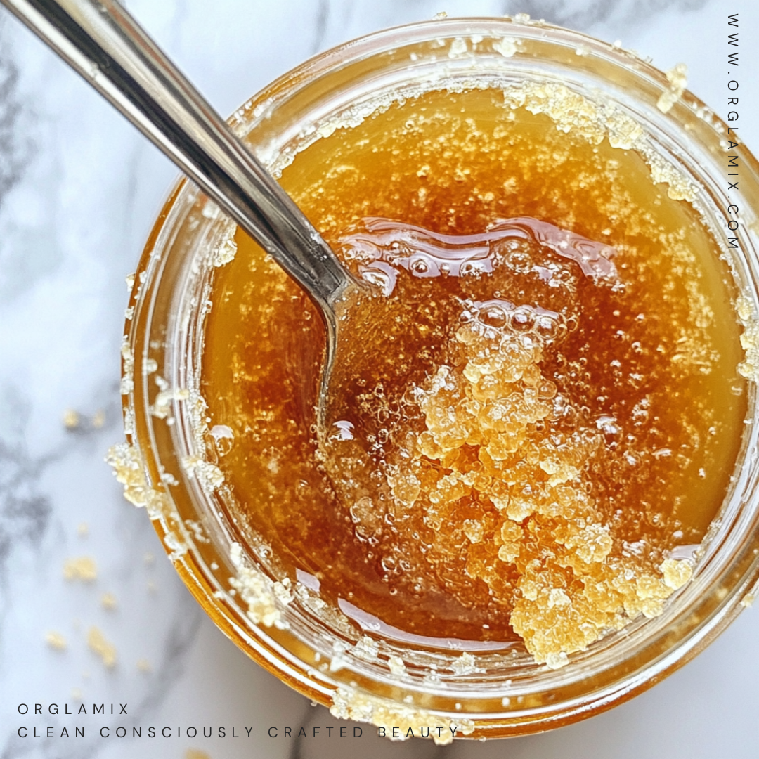 DIY Bourbon Bubbler Body Scrub for Smooth, Radiant Skin | Orglamix