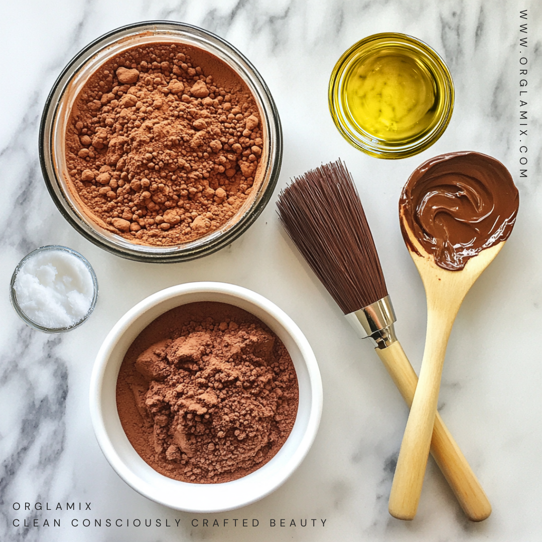 DIY Mayan Chocolate Souffle Mask For Glowing Skin | Orglamix