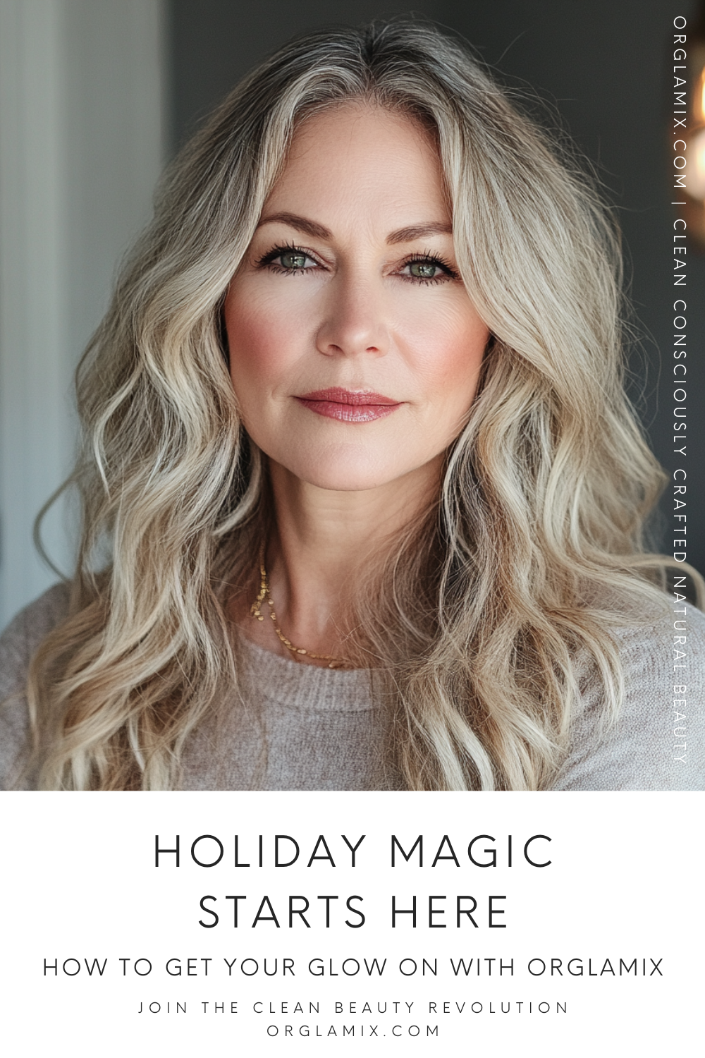 Holiday Magic Starts Here: How to Get Your Glow On with Orglamix | Orglamix.com