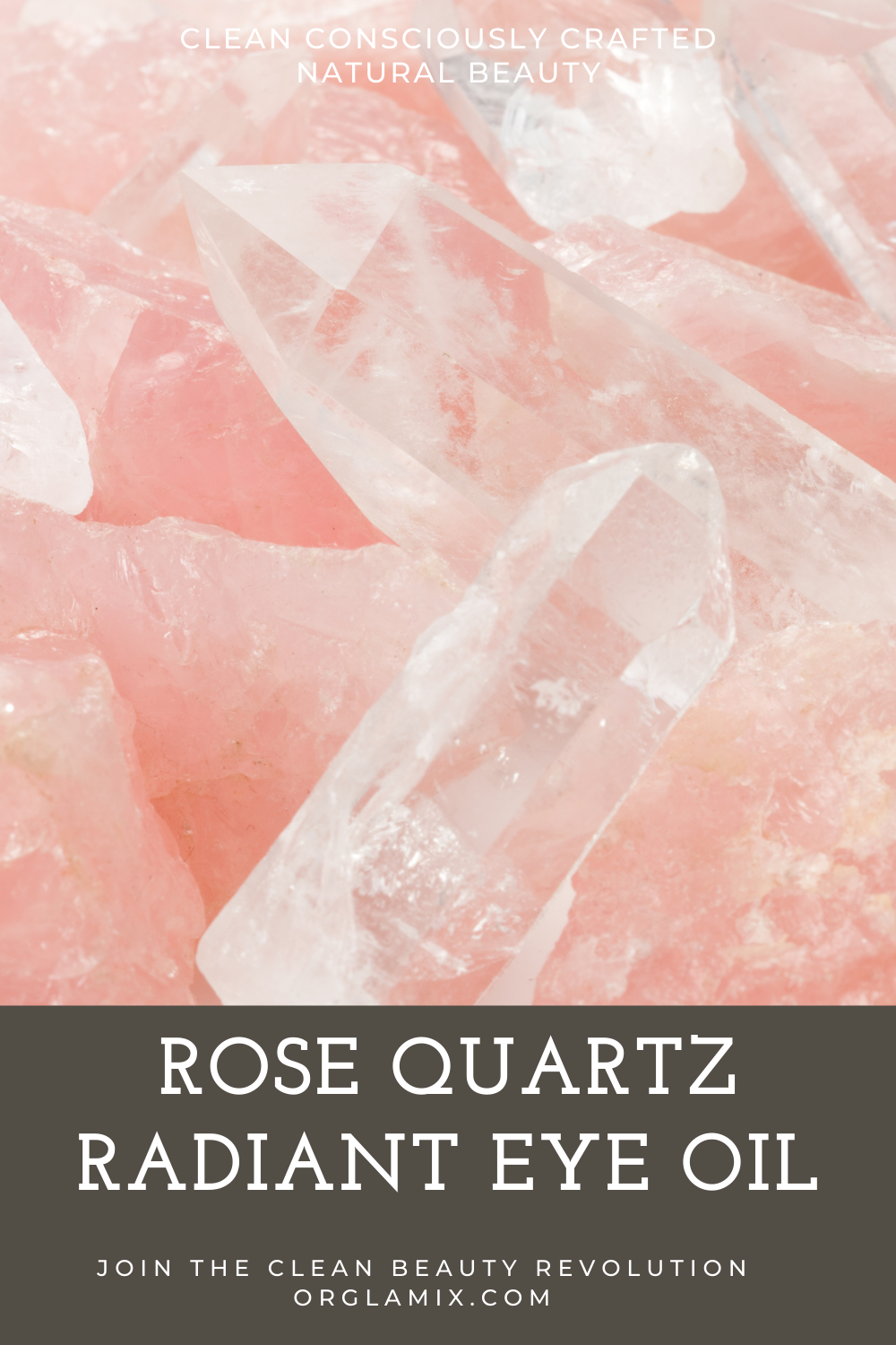 New Rose Quartz Radiant Eye Oil | Orglamix