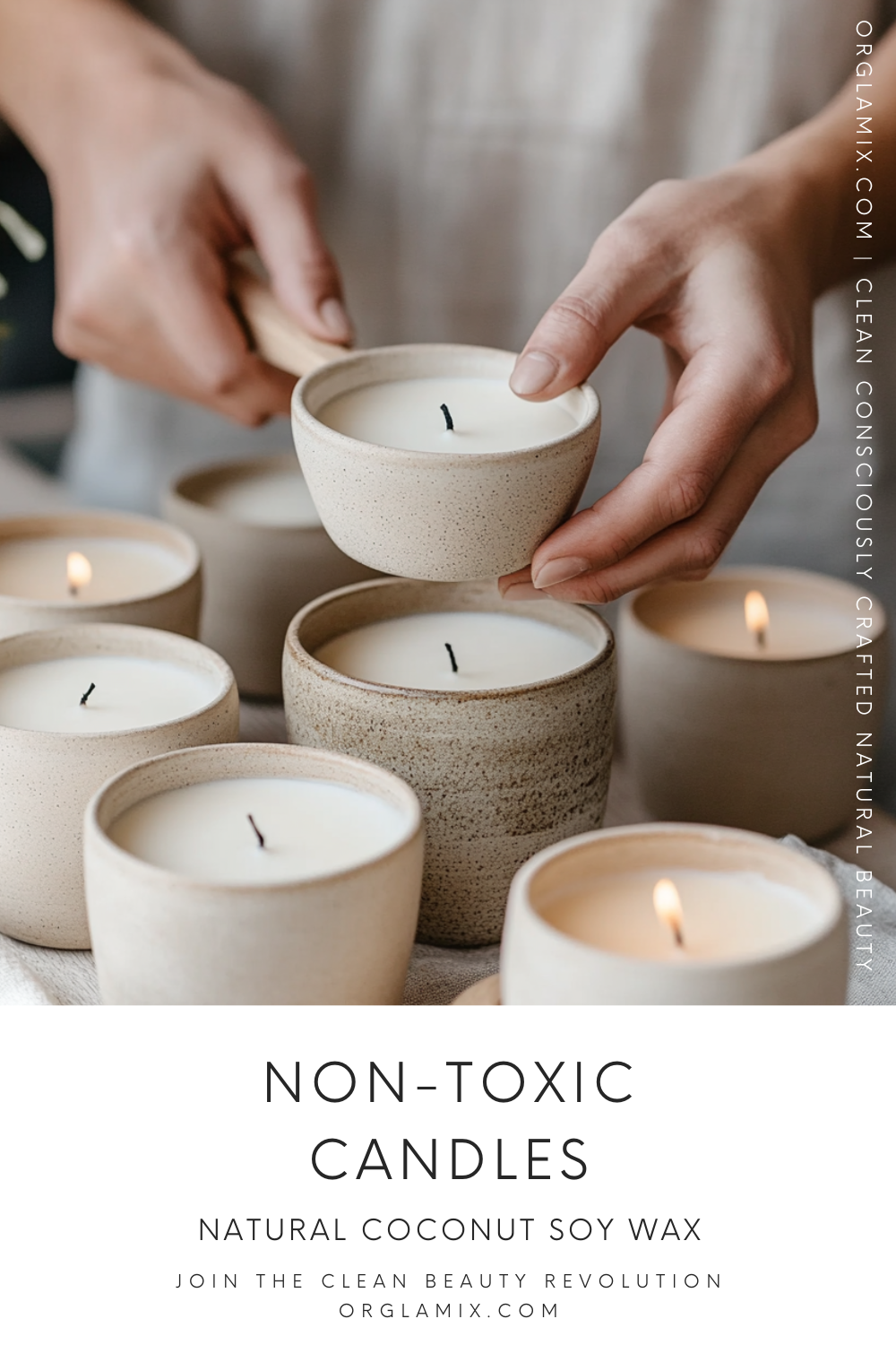 Non Toxic Candles | Orglamix