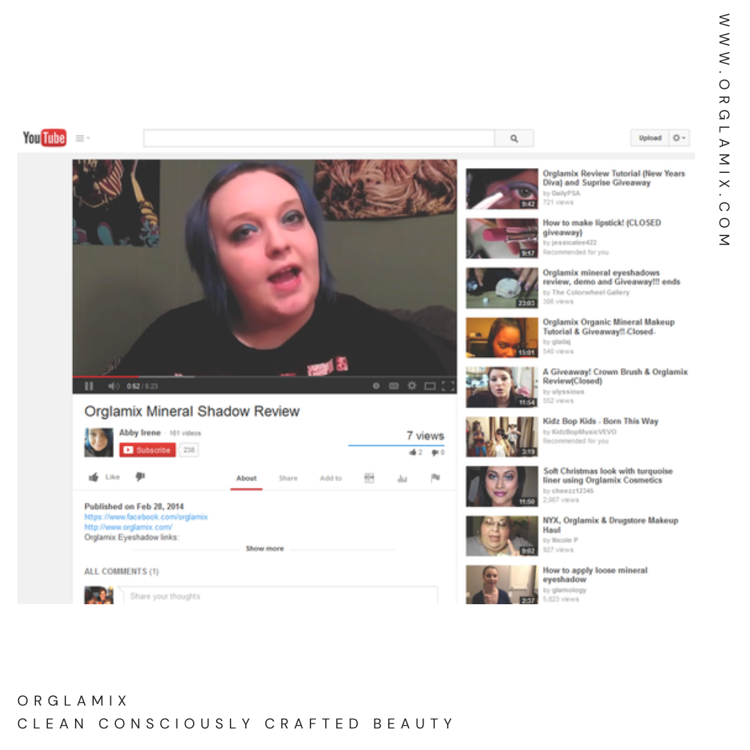 Orglamix Mineral Shadow Review: Pigment Meets Performance | Orglamix