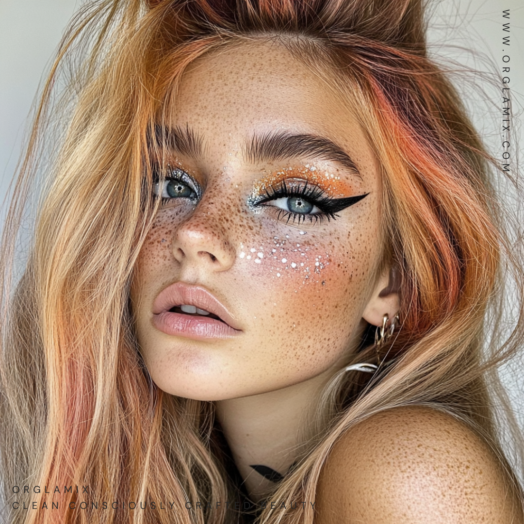 Moto Boho Makeup: Deep Saddle Lips & Desert Inspired Glow | Orglamix