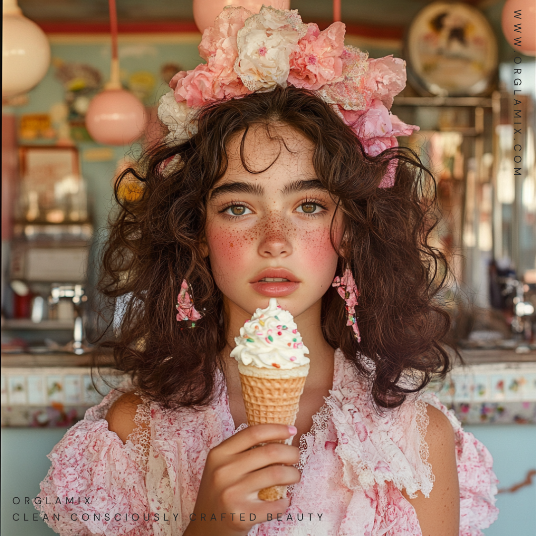 Rebel Floats: Retro Soda Vibes in High Impact Makeup | Orglamix