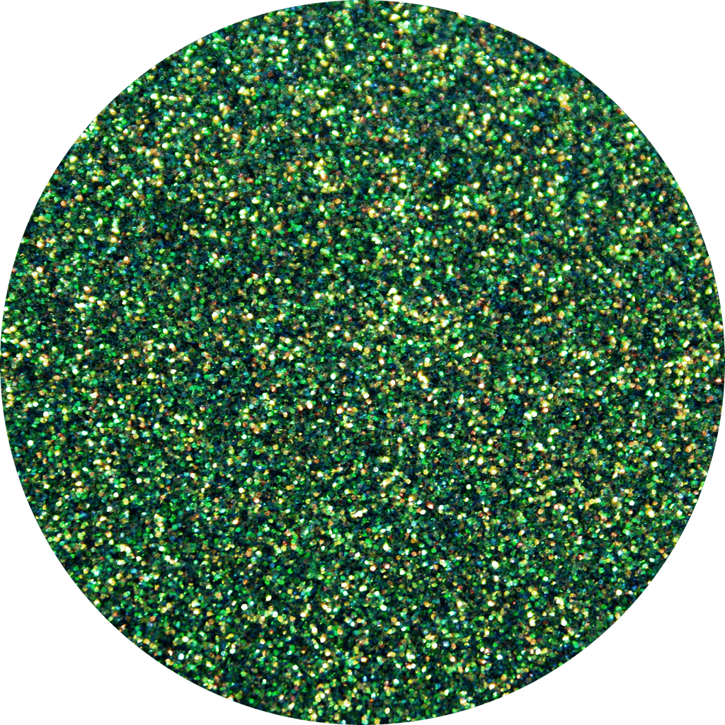 Green Glitter Makeup