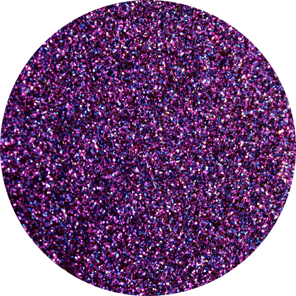 Purple Glitter Makeup