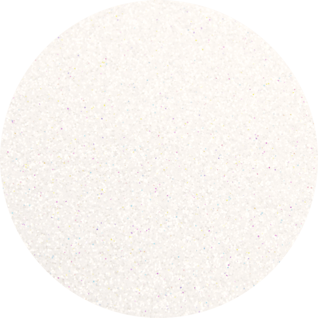 White Glitter Makeup