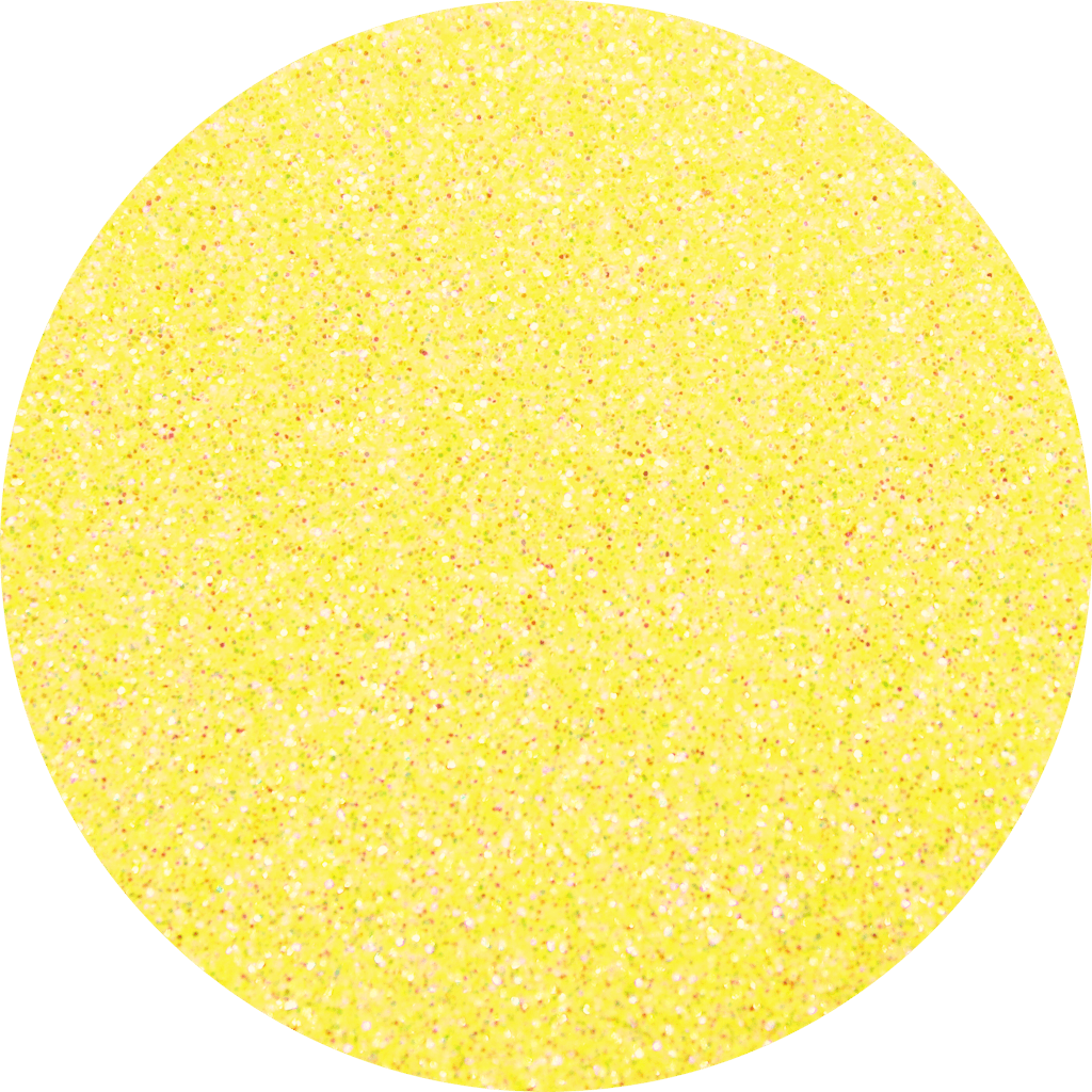 Yellow + Gold Glitter Makeup