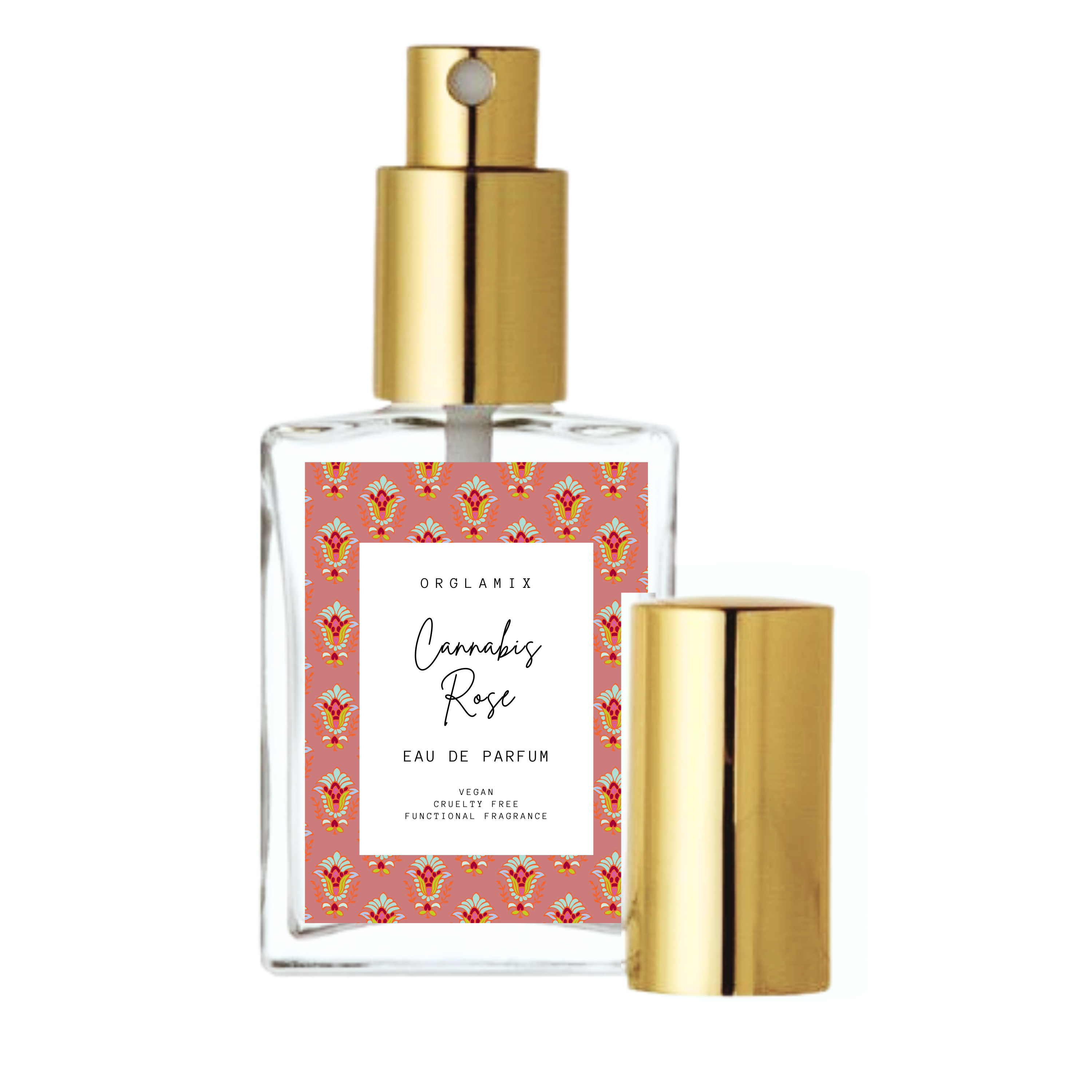 Cannabis Rose Functional Fragrance Mist | Orglamix - Orglamix