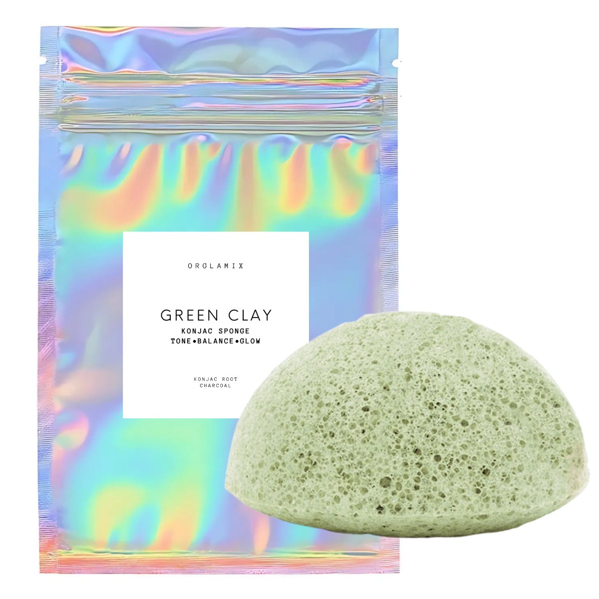 French Green Clay Konjac Sponge