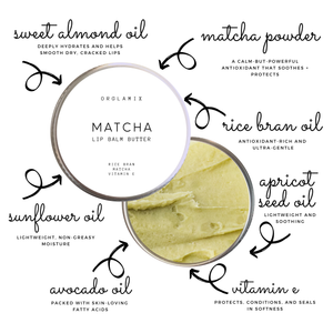 Green Tea Lip Balm With Natural Oils | Orglamix.com