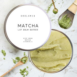 Matcha Infused Lip Balm With Vitamin E | Orglamix.com