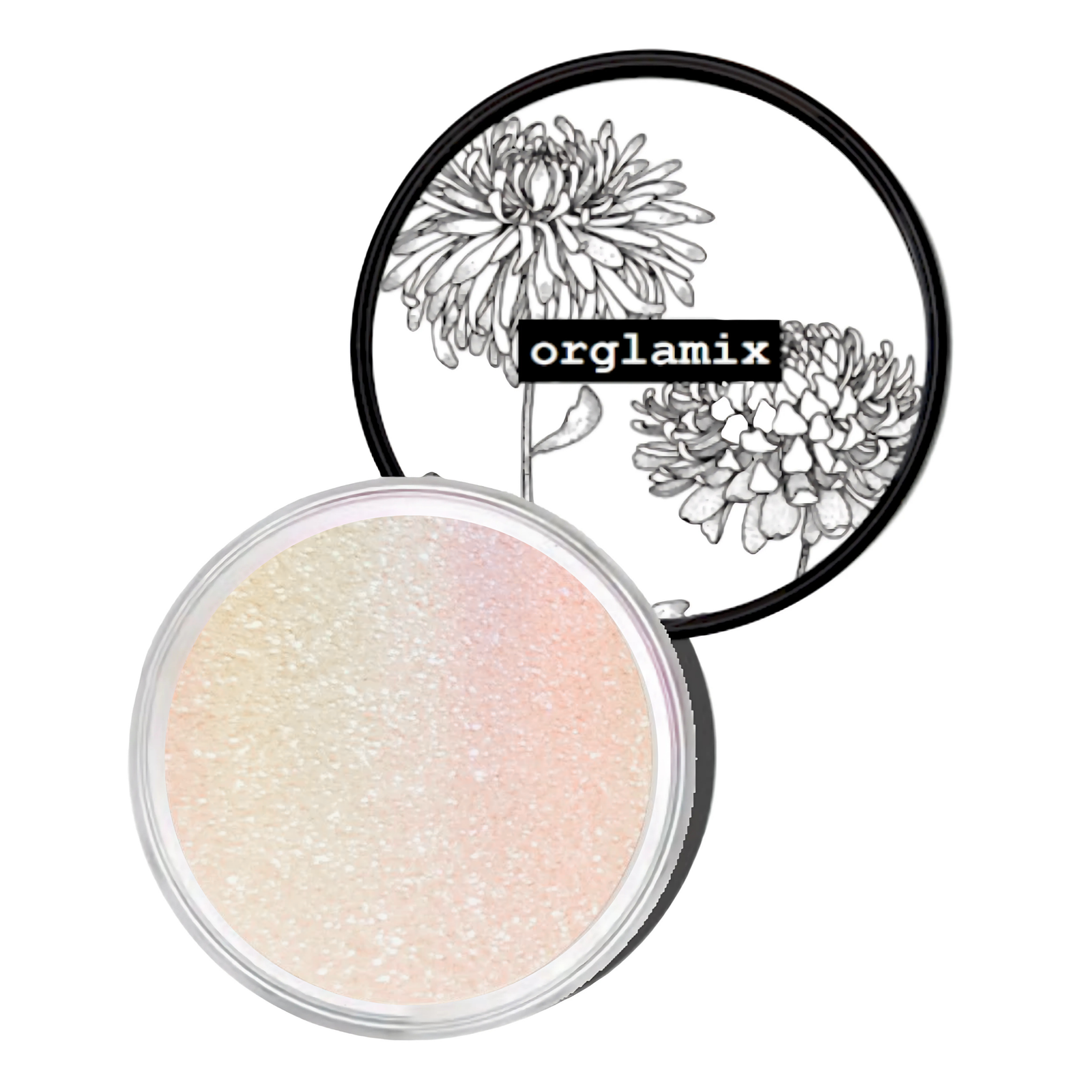 Duochrome Eyeshadow - Orange Duochrome Color Shifting Eye Shadow | Orglamix Mineral Makeup