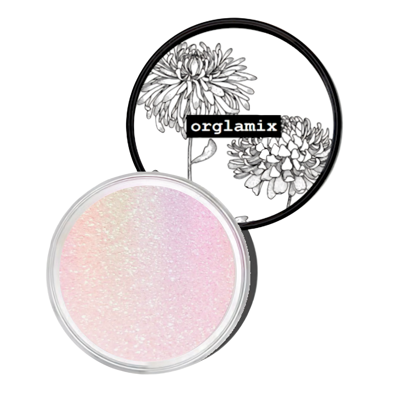 Duochrome Eyeshadow - Pink Duochrome Color Shifting Eye Shadow | Orglamix Mineral Makeup