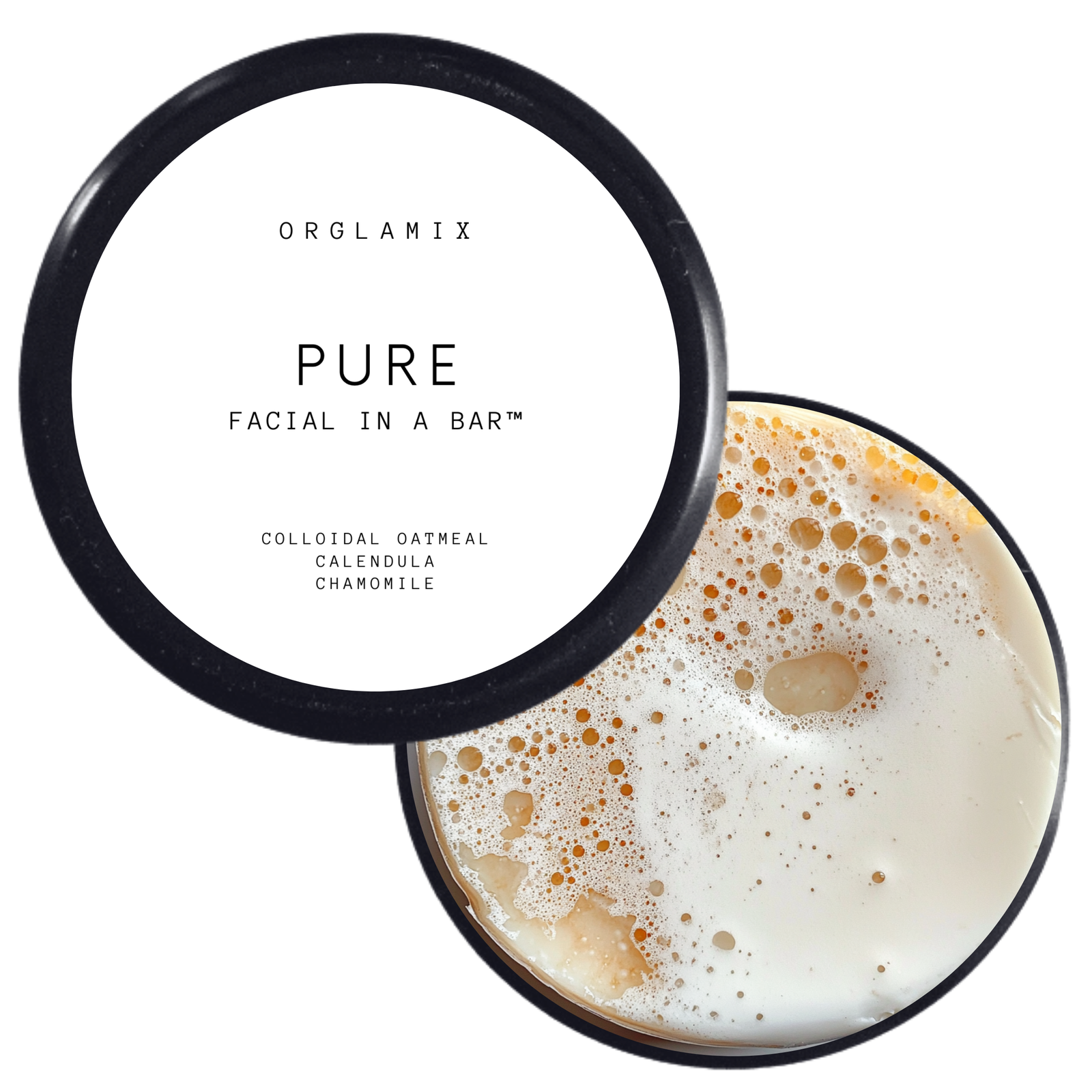 Pure Facial in a Bar | Orglamix - Bare, but better. For skin that just wants to chill.