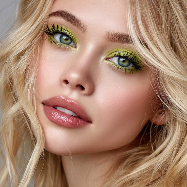 Absinthe Eyeshadow | Bright Green Eye Shadow | Orglamix Natural Makeup ...