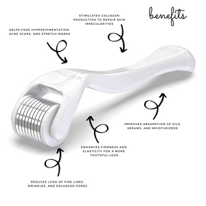 at home derma roller for skin texture and glow