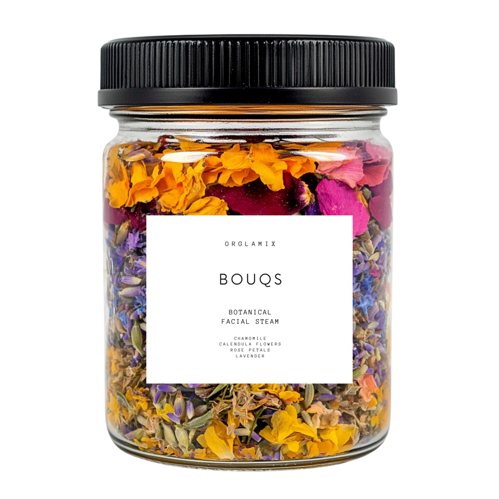 Bouq Steam – Botanical Facial Steam with Chamomile, Calendula, Rose + Lavender | Orglamix.com