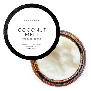 Coconut Melt Pressed Serum | Orglamix.com