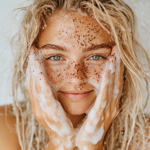 exfoliating coffee face bar| Orglamix.com