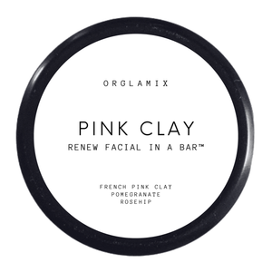 Pink Clay Renew Facial in a Bar™ is a soap-free cleanser with French pink clay, rosehip oil, and pomegranate seed oil to gently detox, restore firmness, and reveal radiant, youthful-looking skin.