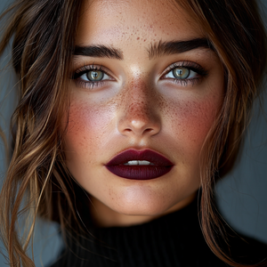vampy wine red lip color orglamix cruelty free beauty