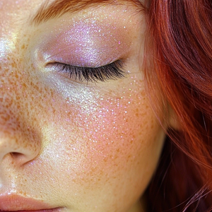 wisteria eye shadow natural eye color pale purple pink iridescent | Orglamix