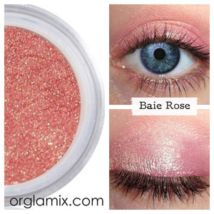 Baie Rose Eye Shadow - Cruelty Free Makeup, Best Mineral Makeup, Natural Beauty Products, Orglamix
