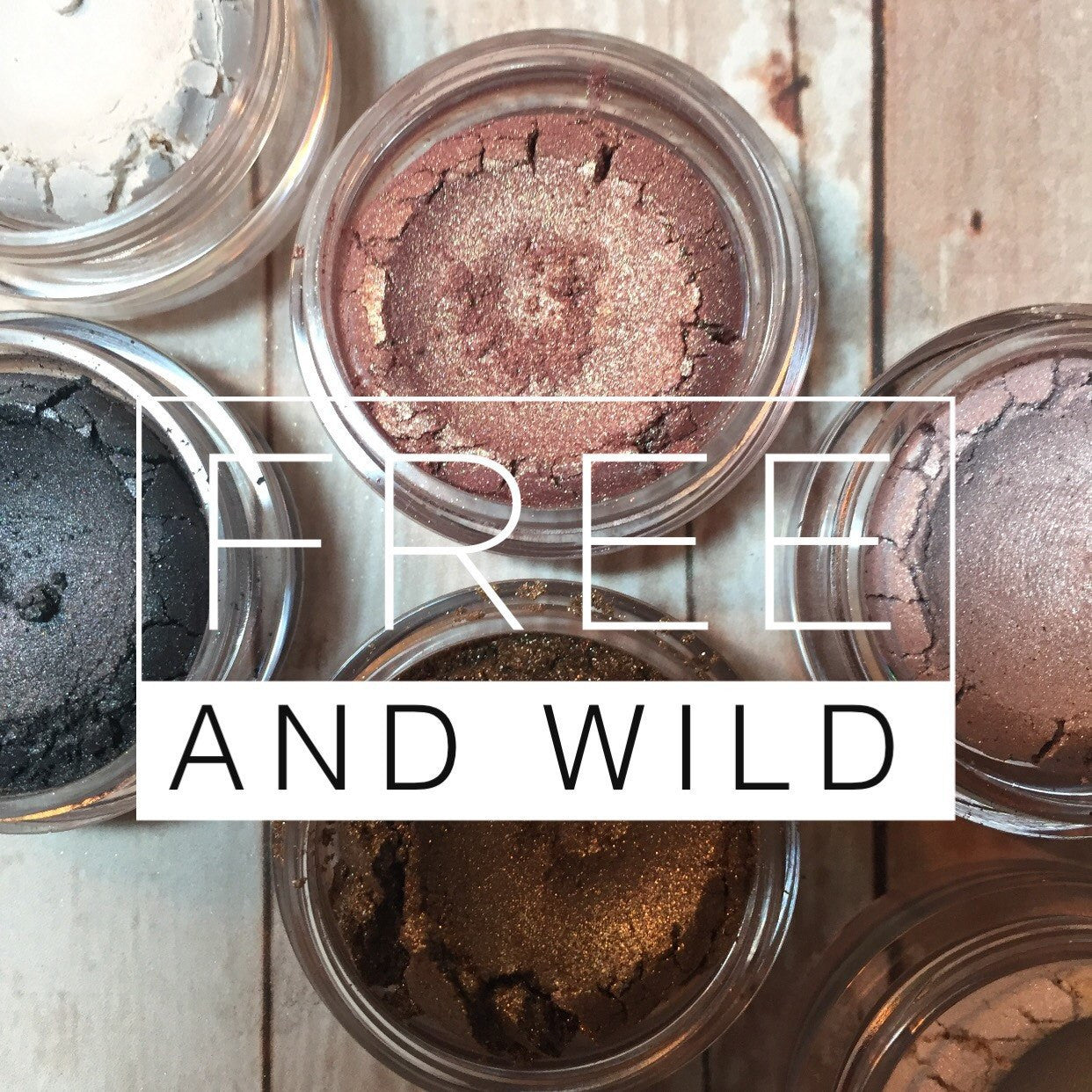 Natural Eyeshadow Duo - Cruelty Free Makeup, Best Mineral Makeup, Natural Beauty Products, Orglamix