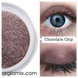 Chocolate Chip Eyeshadow - Cruelty Free Makeup, Best Mineral Makeup, Natural Beauty Products, Orglamix