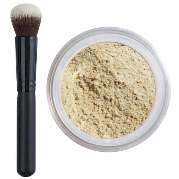 Foundation & Brush Kit - Cruelty Free Makeup, Best Mineral Makeup, Natural Beauty Products, Orglamix