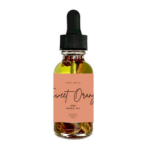 Sweet Orange Flavor Yoni Oil | Edible Flavored Yoni Oil Eliminates Odor PH Balance Feminine