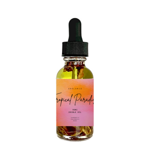 Tropical Paradise Flavor Yoni Oil | Edible Flavored Yoni Oil Eliminates Odor PH Balance Feminine