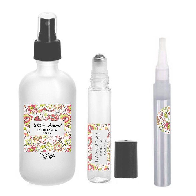 Bitter Almond Perfume - Cruelty Free Makeup, Best Mineral Makeup, Natural Beauty Products, Orglamix