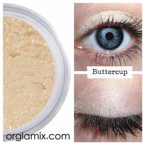 Buttercup Eyeshadow - Cruelty Free Makeup, Best Mineral Makeup, Natural Beauty Products, Orglamix