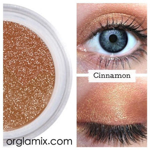 Cinnamon Eyeshadow - Cruelty Free Makeup, Best Mineral Makeup, Natural Beauty Products, Orglamix